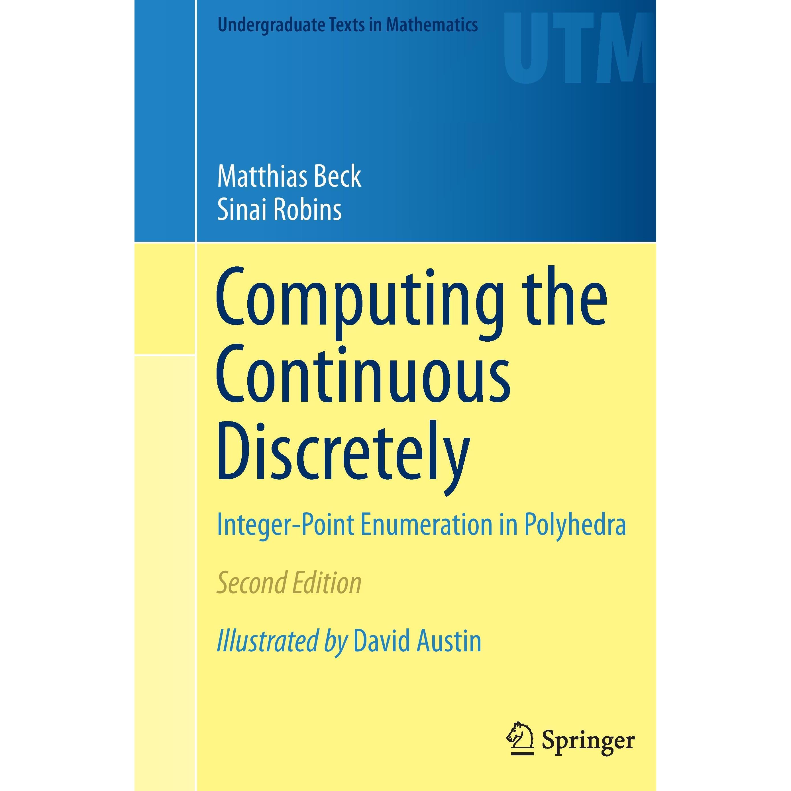 Computing the Continuous Discretely, Fachbücher von Matthias Beck, Sinai Robins