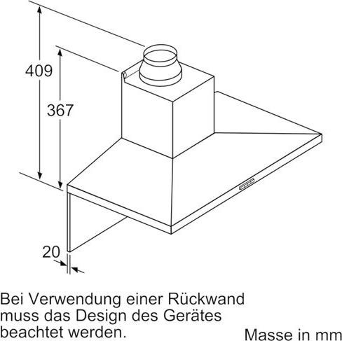 Produktbild Bosch Hausgeräte DWQ96DM50 (Inselhaube)