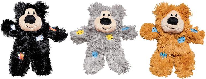 Immagine prodotto KONG Gatto Softies Orso Patchwork (Gatto di peluche)