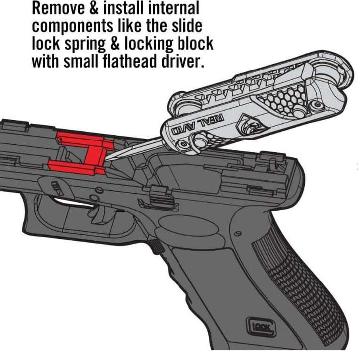 Produktbild Real Avid Waffenwerkzeug 4-IN-1 TOOL FOR GLOCK