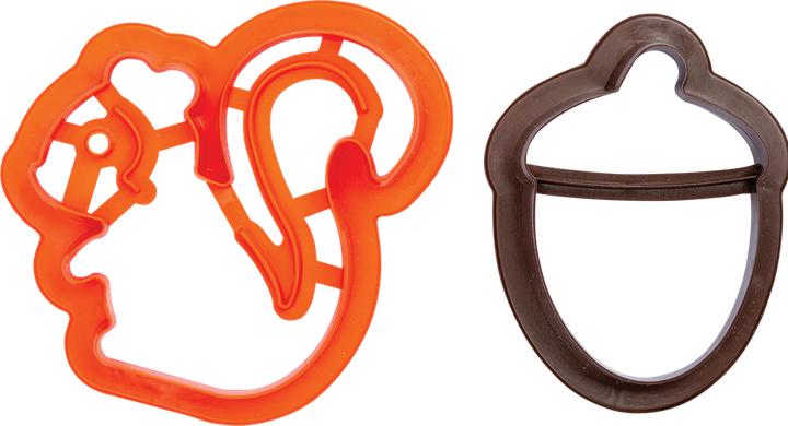 Image du produit Decora Emporte-pièce - Écureuil et gland (2pcs)