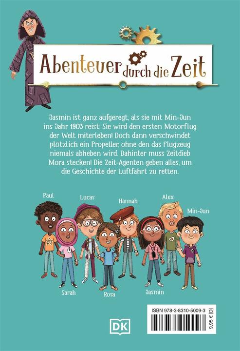 Actual product image Die Zeit-Agenten 1. Das Propeller-Dilemma (S. J. King, Cornelia Stoll, Esther Hernando, DK Verlag - Kids, German)