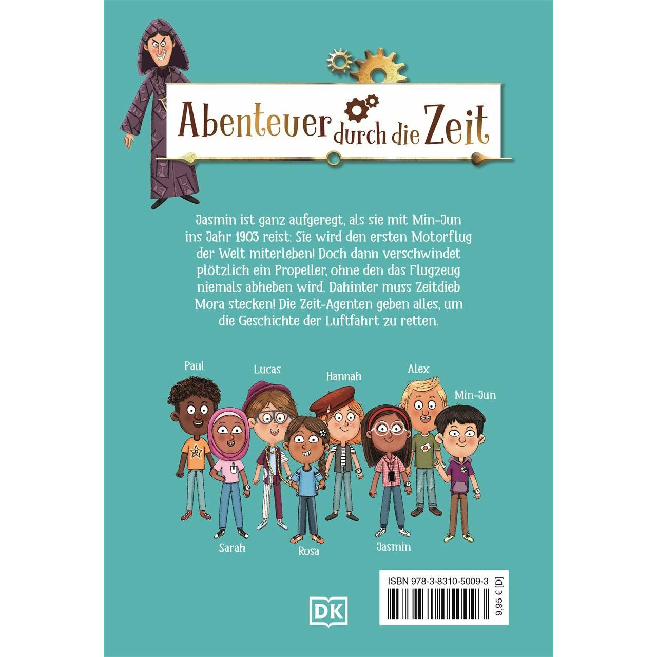 Thumbnail - Die Zeit-Agenten 1. Das Propeller-Dilemma, Kinderbücher von S. J. King