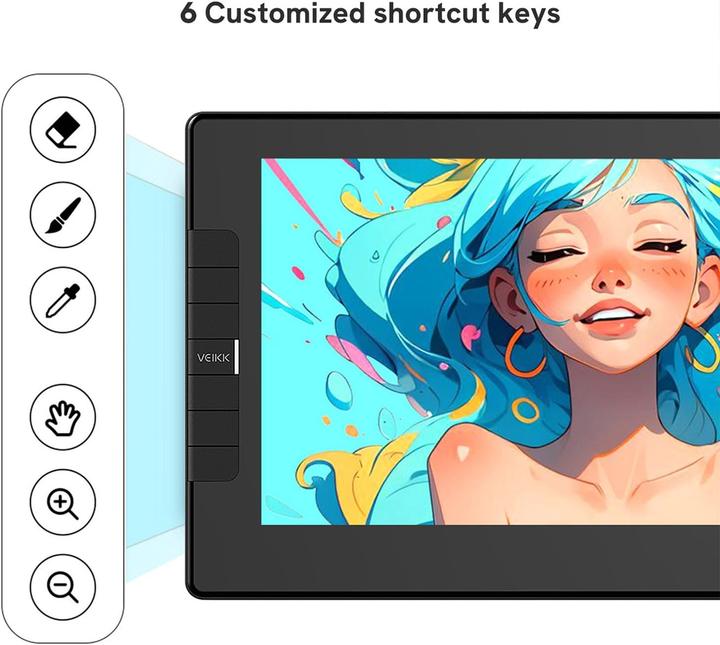 Image du produit Veikk VK1200V2 Grafiktablett mit Display (12")