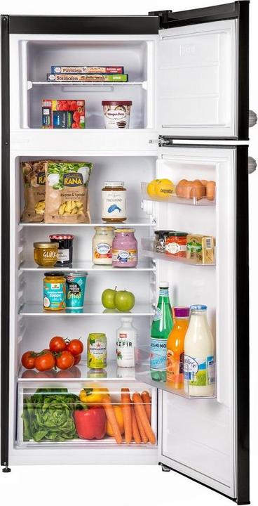 Actual product image Respekta Bento KS144VS, fridge-freezer combination, black (42 l)