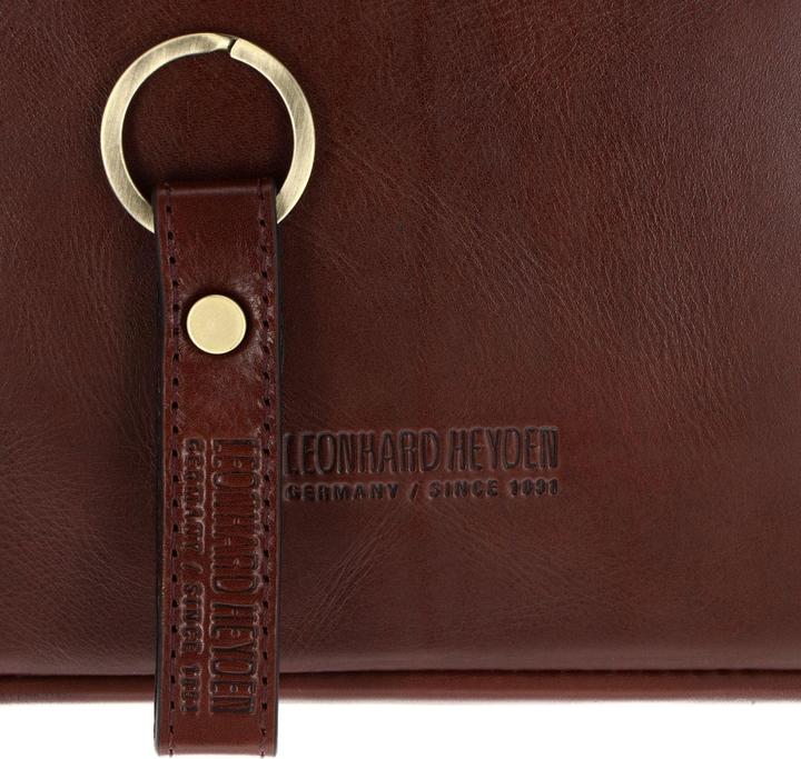 Image du produit Leonhard Heyden Cambridge - Porte-documents RV Marron Rouge, 3 compartiments