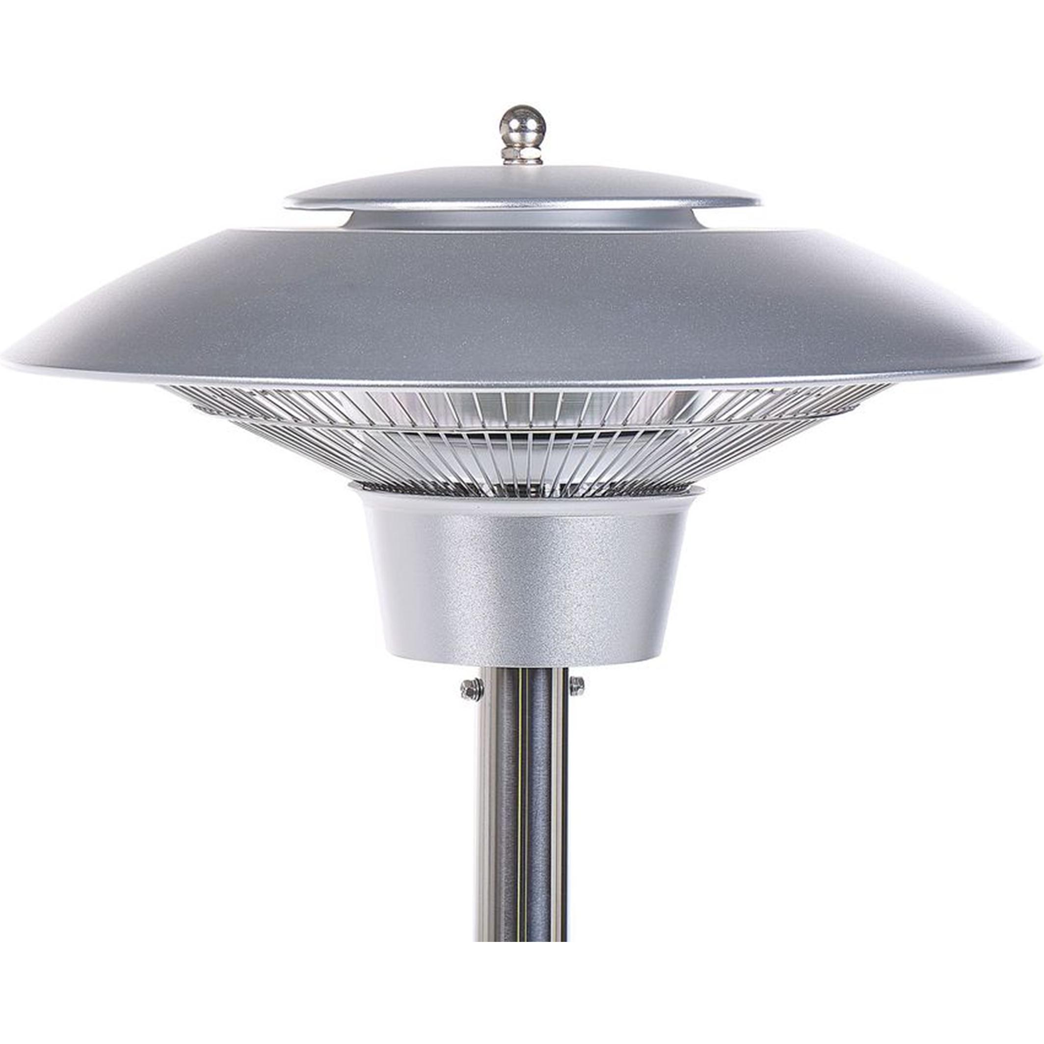 Thumbnail - Beliani Heizstrahler elektrisch Aluminium 1500 Watt silber ASKJA, Heizstrahler, Silber