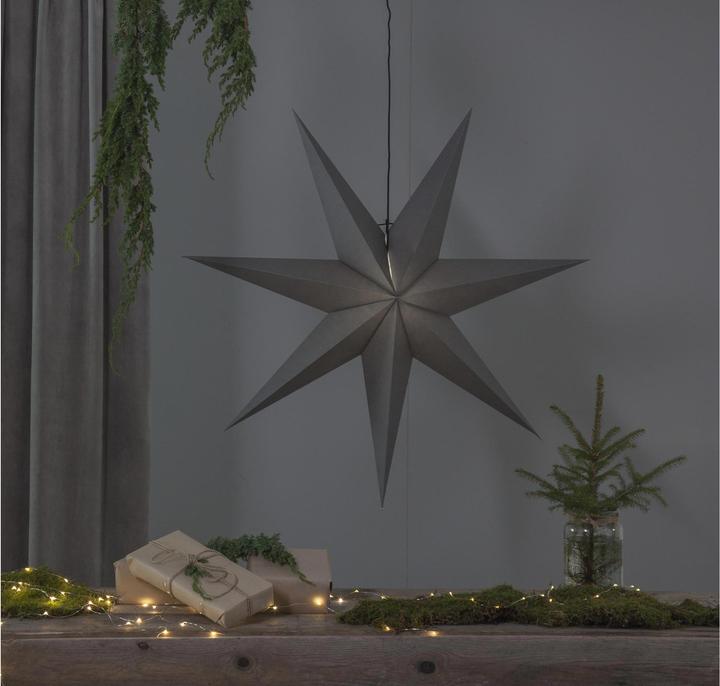 Image du produit Star Trading Étoile en papier Ozen Gris E14