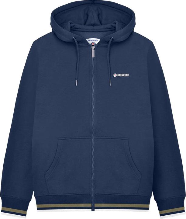 Immagine prodotto Lambretta AW24 Felpa con Cappuccio e Zip Intera Uomo (3XL)