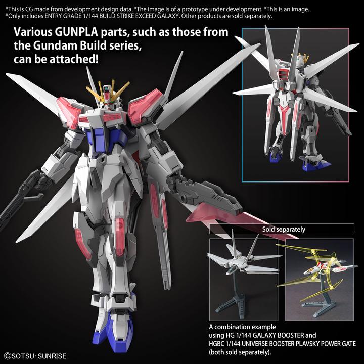 Immagine prodotto Bandai Namco GUNDAM - Entry Grade 1/44 Costruire Strike Exceed Galaxy - Kit di Modellismo
