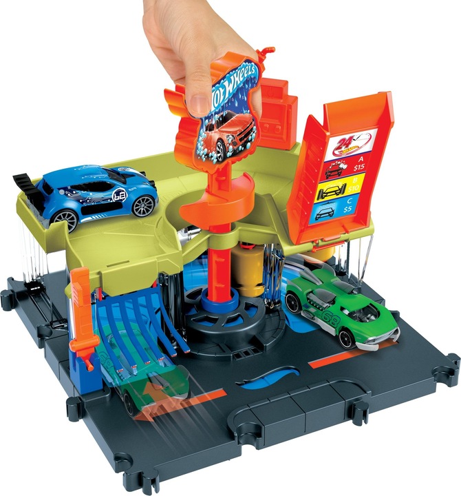 Actual product image Hot Wheels City Downtown Track Set Assortment