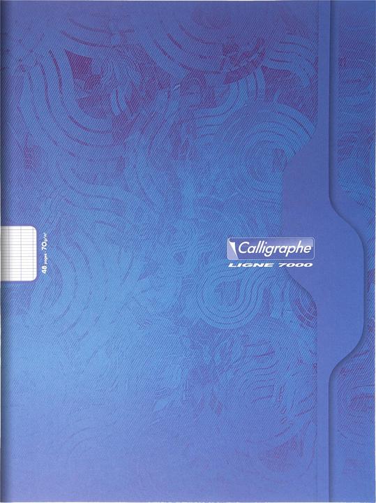 Actual product image Clairefontaine Calligraphe notebook (Soft cover)