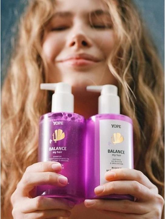 Actual product image Yope Balance My Hair Hair Conditioner With Emollients Without Weighing Down The Hair 300Ml (300 ml)