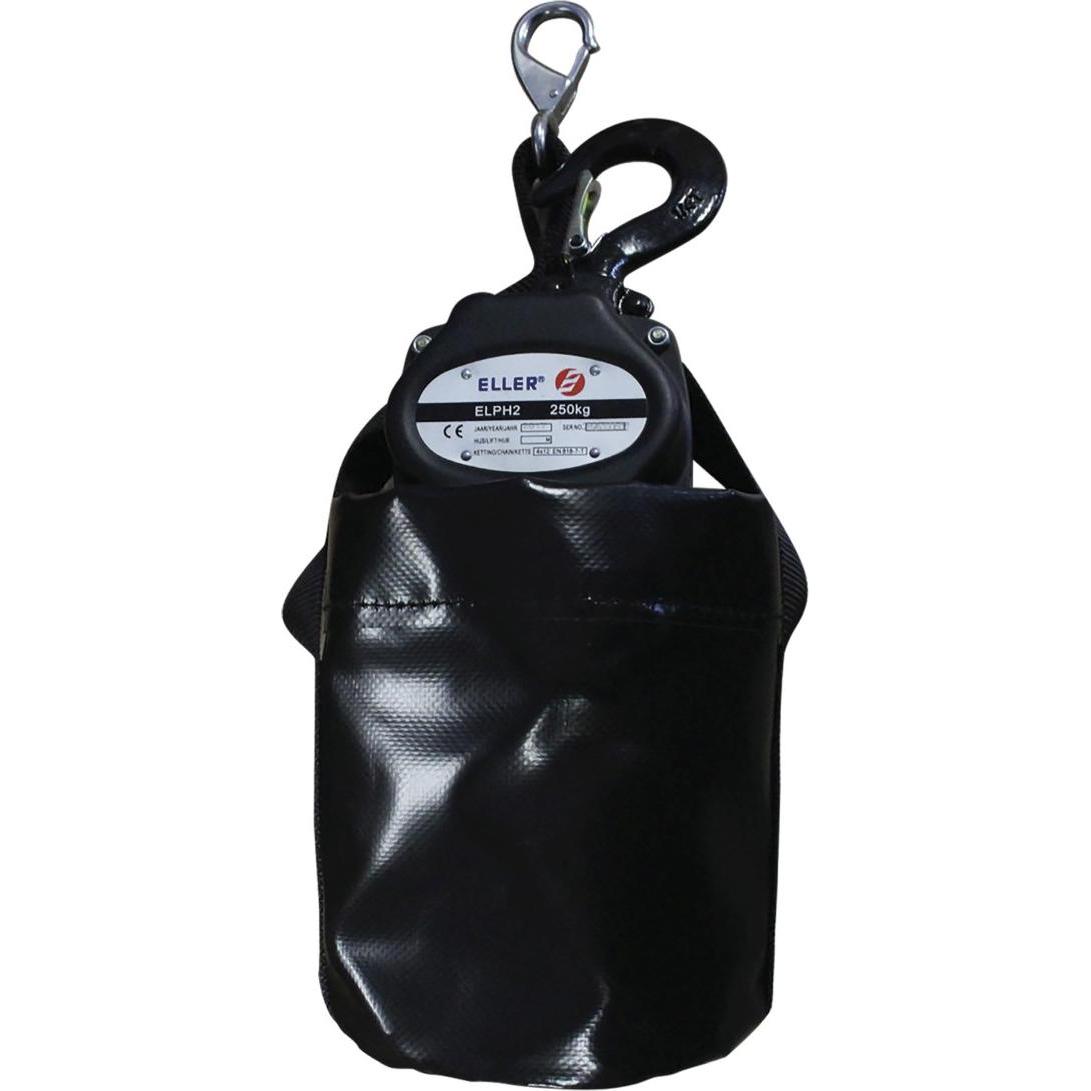 Eller Chainbag chainhoist manual for 0,25t 150mm x 20cm, Montage Lichttechnik