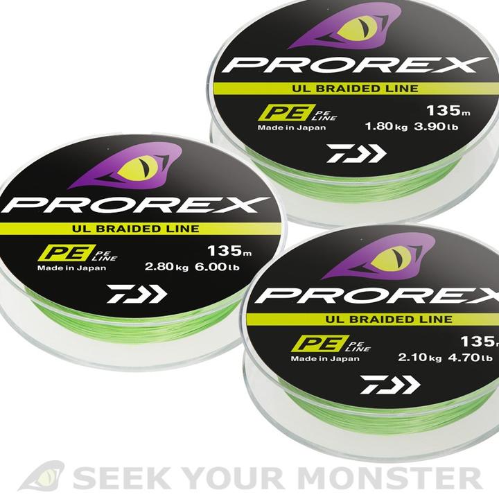Daiwa Prorex UL Finesse Braid Angelschnur (2.10 kg)