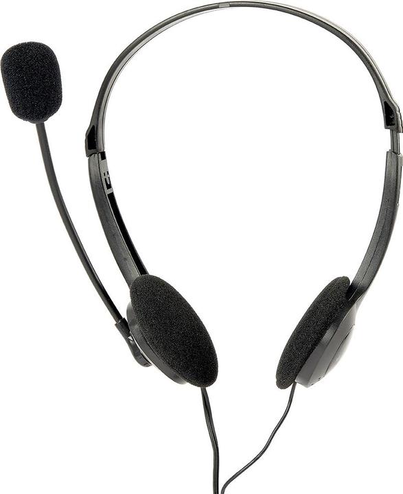 Produktbild Gembird MHS-123 Binaural Kopfband Schwarz Headset (Kabelgebunden)