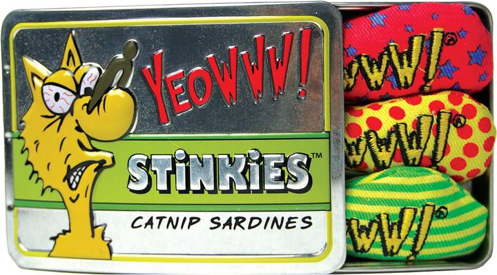 Immagine prodotto Yeowww Ducky World Stinkies in lattina (Catmint giocattolo)