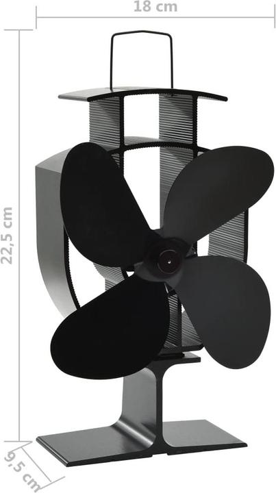 Actual product image vidaXL Jeri (14.5 x 12 x 21.5 cm)