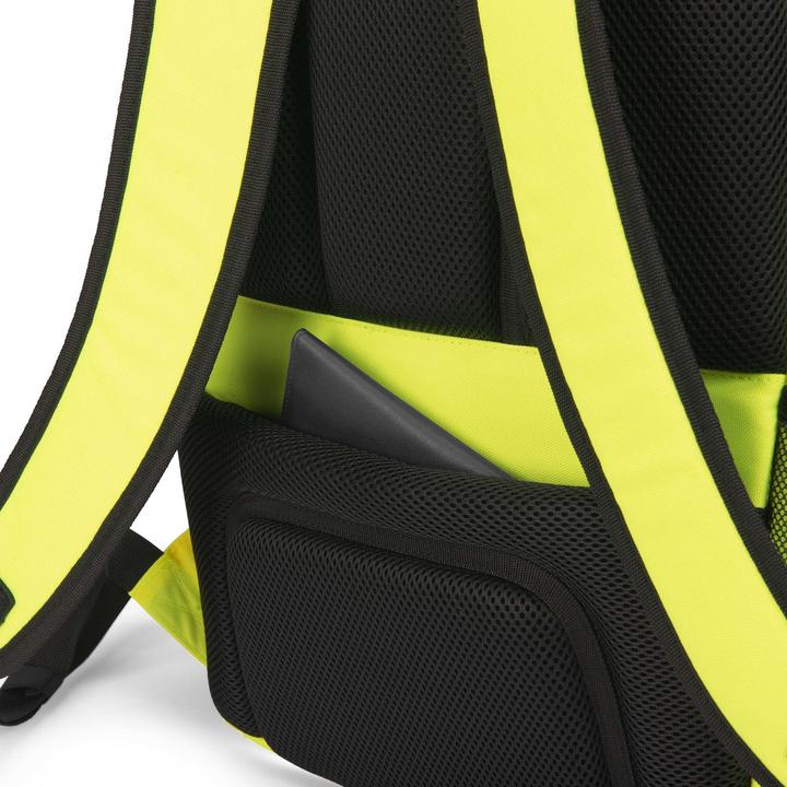 Produktbild Dicota Backpack HI-VIS Base 24 litre yellow (24 l)