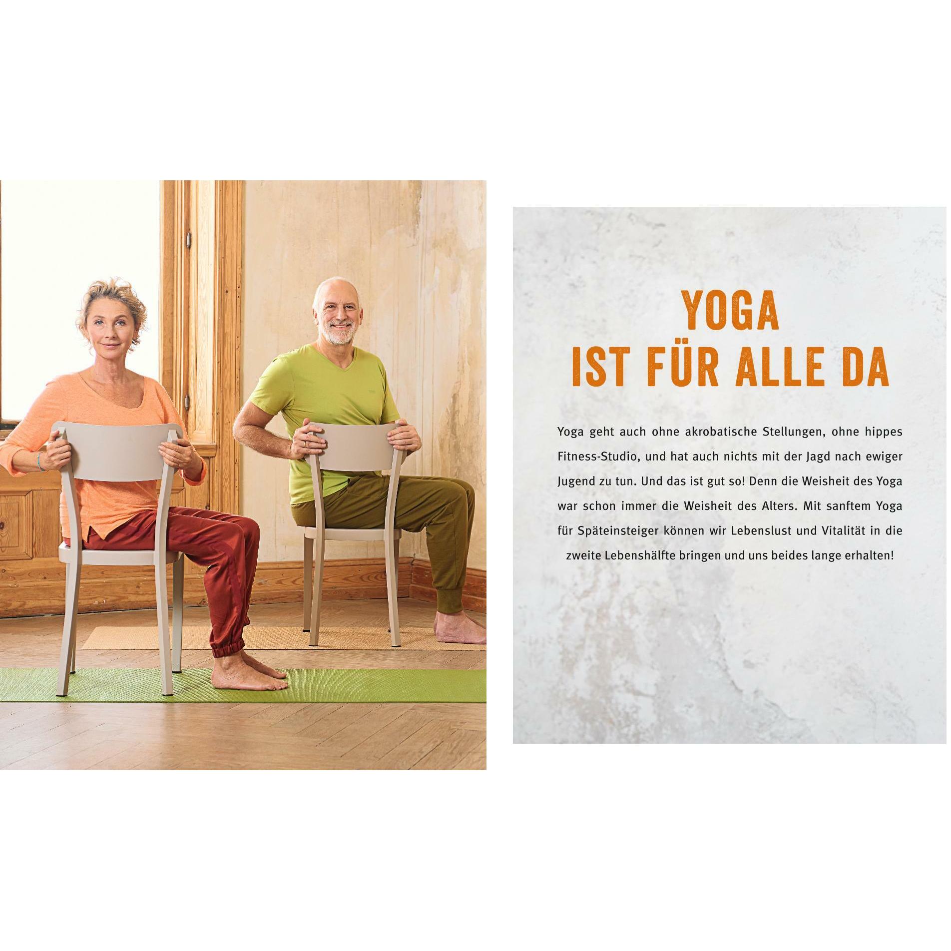 Thumbnail - Yoga für Späteinsteiger (mit DVD), Ratgeber von Willem Wittstamm