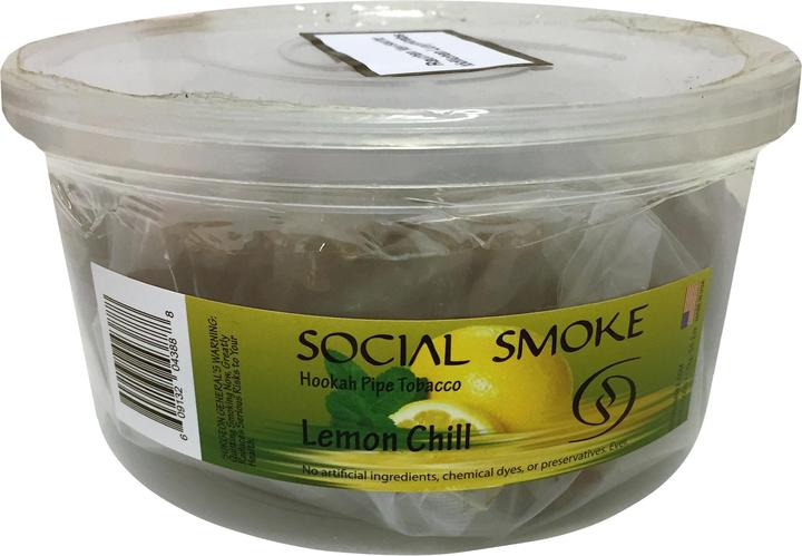 Produktbild Social Smoke Lemon Chill 1kg (Zitrone)