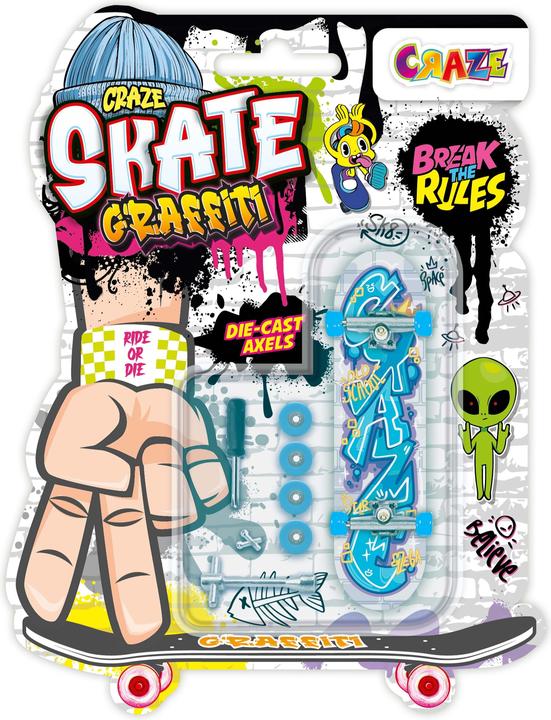 Produktbild Craze Finger-Skateboard Single Mix (Multilingual)