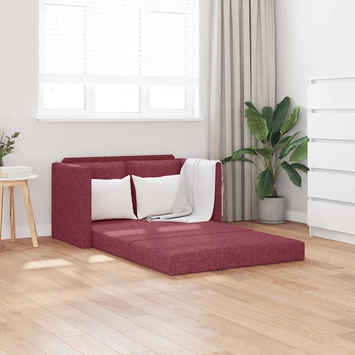Actual product image vidaXL Bodensofa mit Schlaffunktion (2 person sofa)