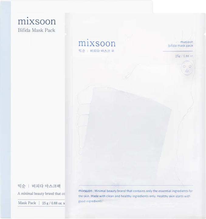 Actual product image Mixsoon Bifida Mask 1 Piece - Nourishing Facial Mask (25 g)