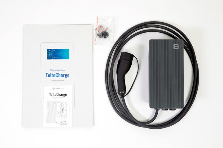 Image du produit Teltonika Energy TeltoCharge (Type 2, 11 kW, 16 A, Câblé en dur)