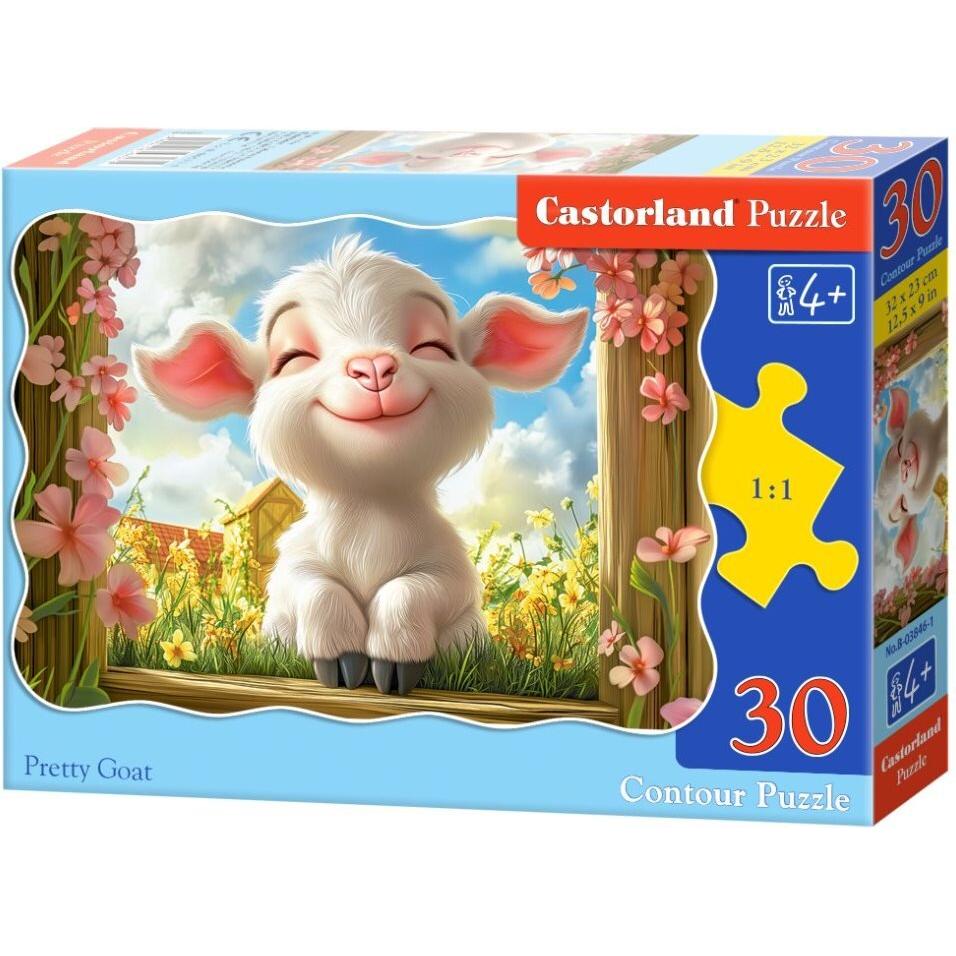 Castorland Puzzle 30 Pretty Goat CASTOR (30 pezzi)