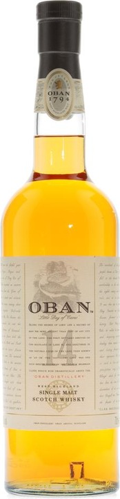 Image du produit Oban 14 ans (Single Malt, Scotch Whisky, 1 x 70 cl)