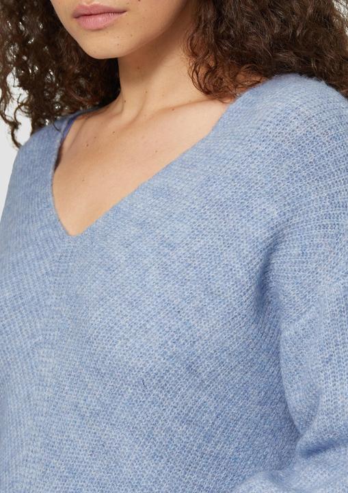 Produktbild s.Oliver Strickpullover Weicher Pullover mit Rippstruktur (54)