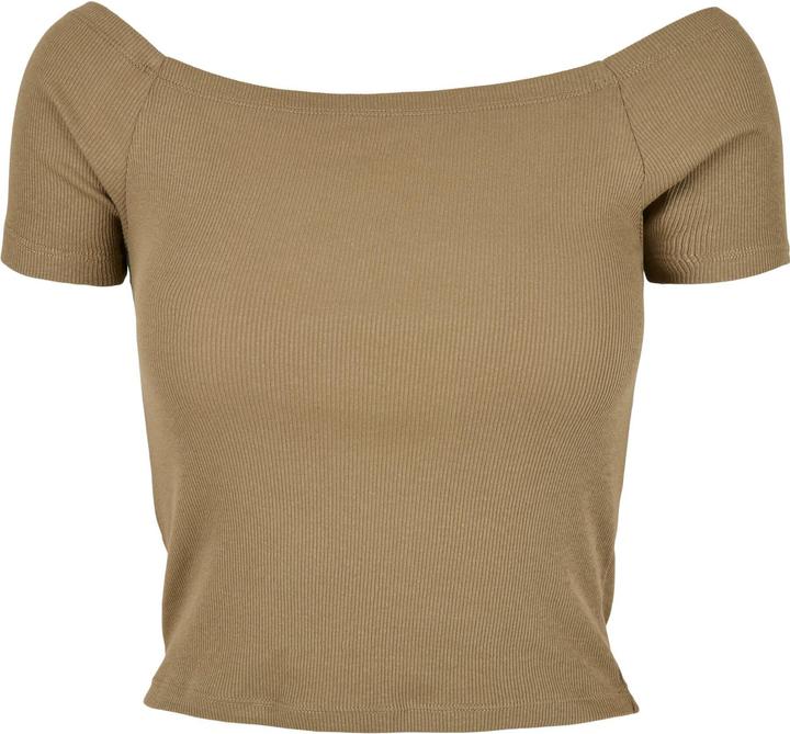 Produktbild Urban Classics Ladies Off Shoulder Rib Tee (XXL)