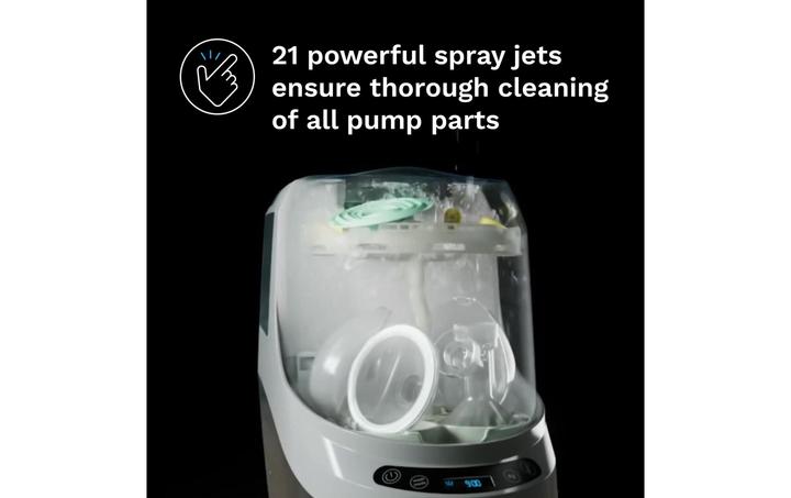 Actual product image Baby Brezza Brustpumpengestell für Bottle Washer Pro