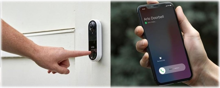 Image du produit Arlo Sonnette Vidéo Filaire (Application, WiFi)