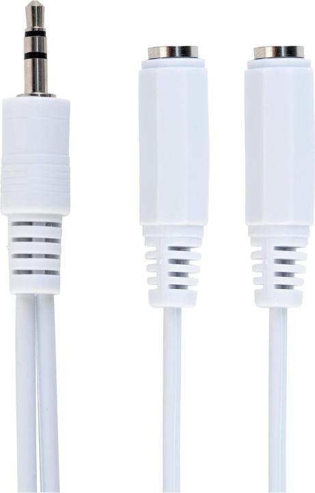 Produktbild Gembird 10cm 3.5mm/2x3.5mm (0.10 m)