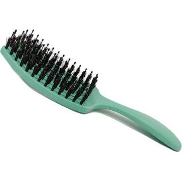 Olivia Garden, Haarbürste + Kamm, Care Mini Detangling Brush for Kids Mint Green Boar Bristles