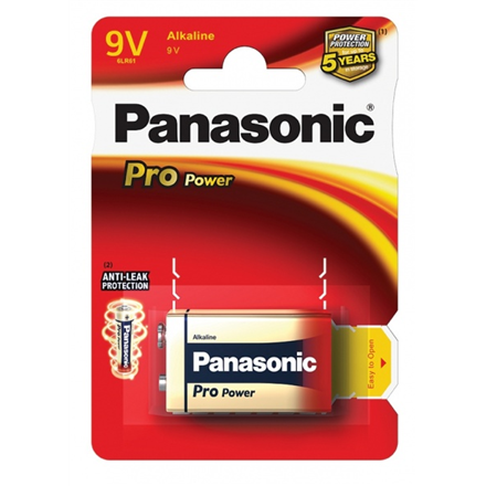 Produktbild Panasonic Pro Power (1 Stk., 9V Block, 680 mAh)
