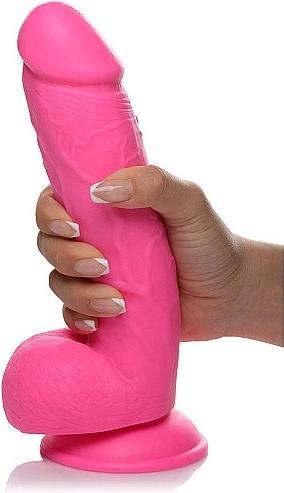 Actual product image Pop Peckers Poppin Dildo 20 cm - Pink