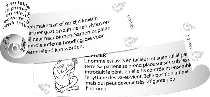 Nutritional values and ingredients tease & please Kama Sutra (Other, French, Dutch)