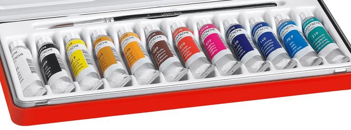 Image du produit Caran d'Ache Gouache Studio Tube 10ml (Noir, 10 ml)