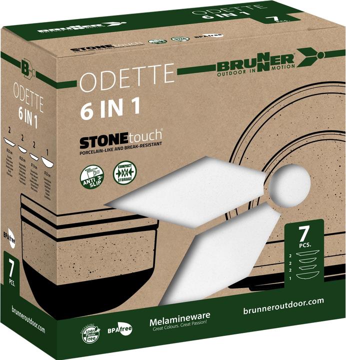 Image du produit Brunner Geschirrset 6-in-1 Odette