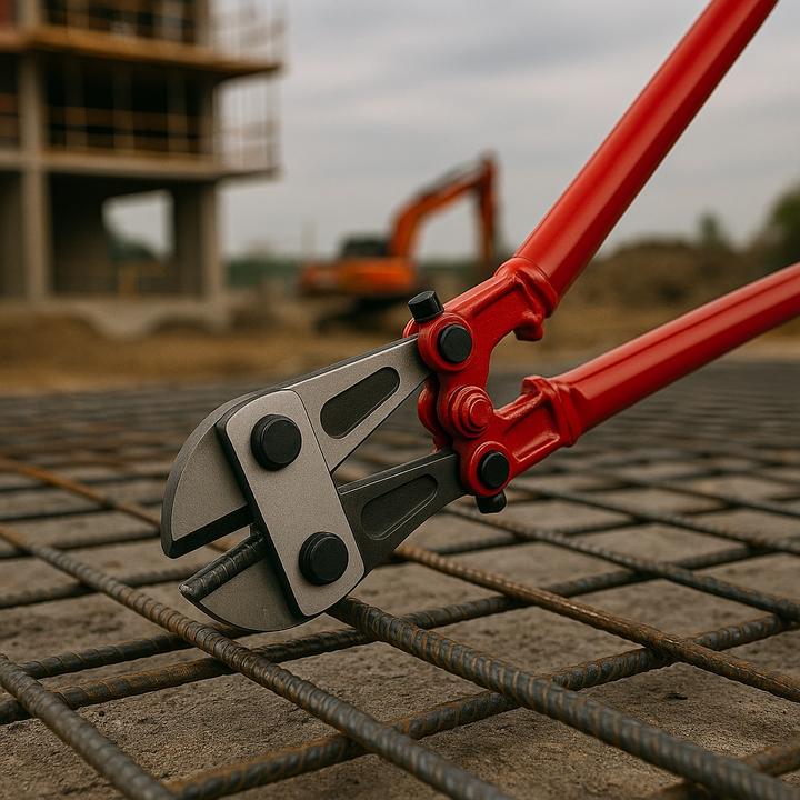 Image du produit Wiltec Coupe-boulon 600 mm (24 pouces) avec Lames en acier au carbone et Arête de coupe trempée Atelier (640 mm)