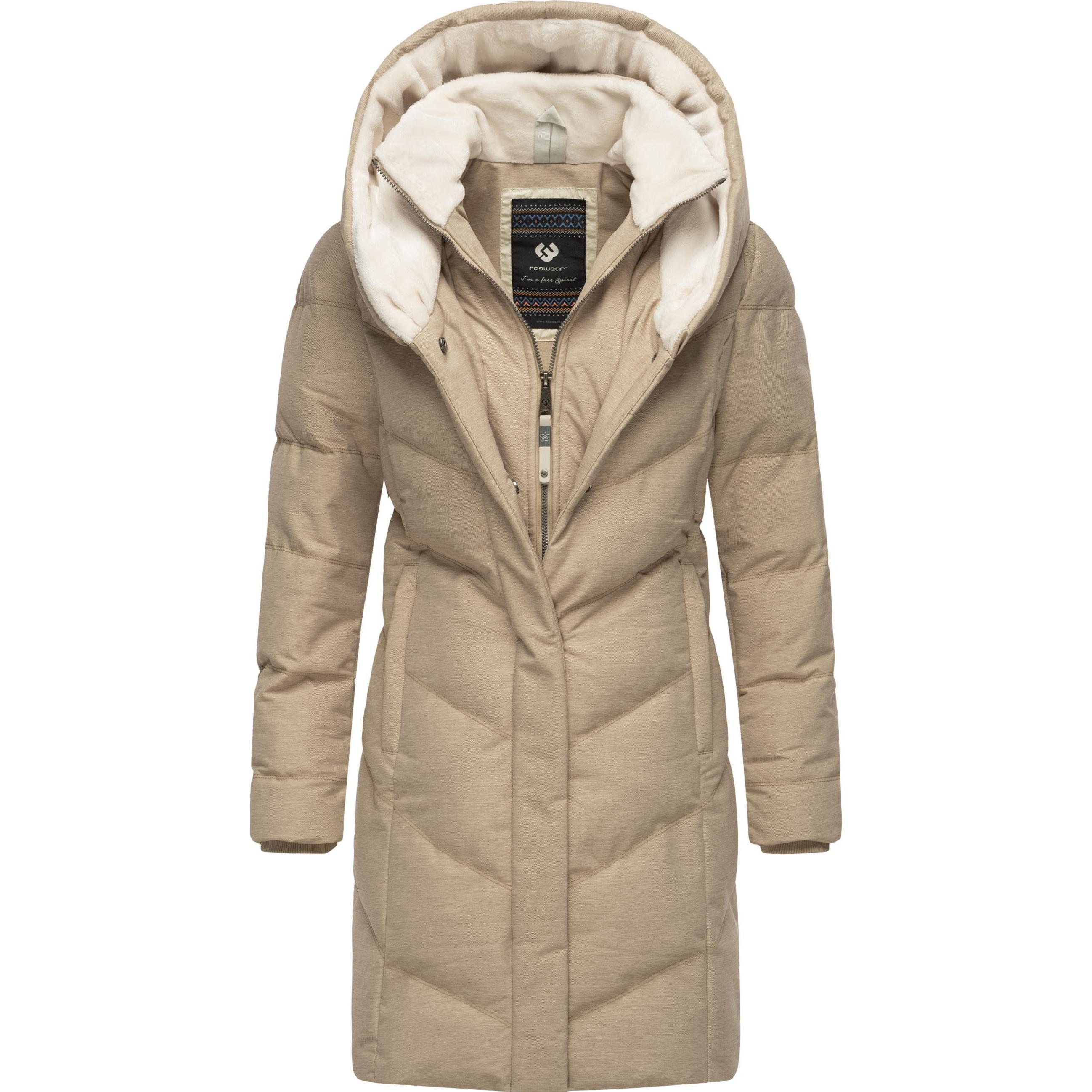 Ragwear, Damen, Jacke, Natalka Cosy (6XL), Braun, 6XL