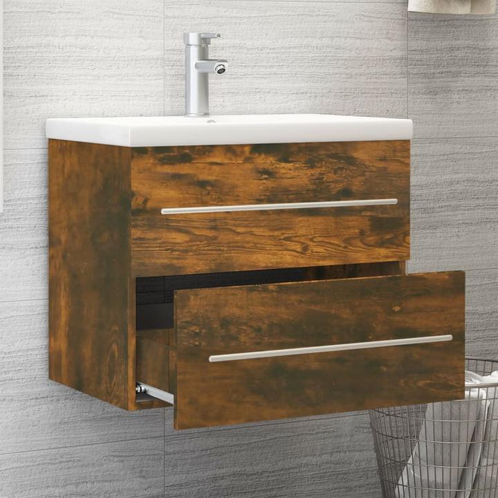 Actual product image vidaXL Vanity unit with built-in basin