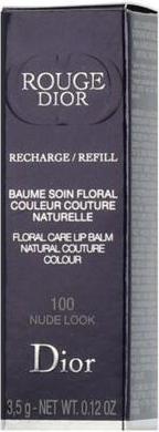 Image du produit Dior Rouge Balm Satin Refill No 001 (100 - Look nu)