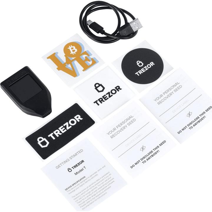 Produktbild Trezor Model T (Litecoin, Bitcoin, Ethereum Classic)