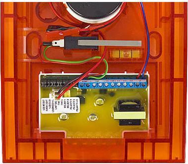 Produktbild Satel SIREN OUTDOOR W/METAL SHIELD/Raudonas SP-4004R