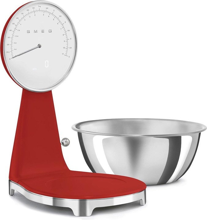Produktbild Smeg KSF01RDWW Küchenwaage, Rot