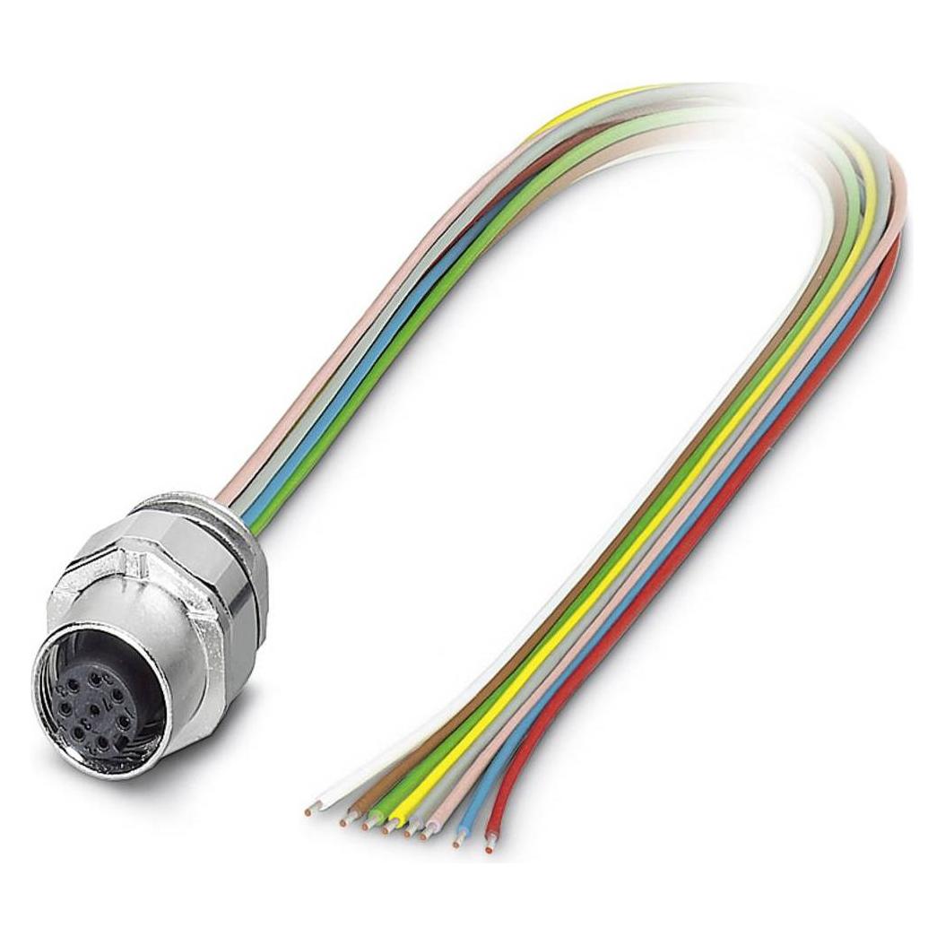 Phoenix Contact Sensor-/Aktor-Einbausteckverbi, Elektronikkabel + Stecker, Silber